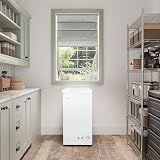 Willow WCF60W 51L Freestanding Chest Freezer Garage Safe 4-Star - White view 2