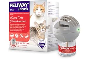 FELIWAY Friends Starter Kit, Promotes harmony between cats in multi-cat households, VHP Registered NN.X7C2, includes 1 Diffus