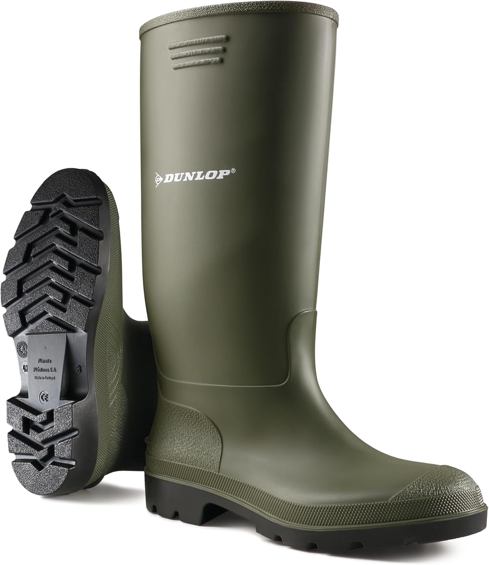 Dunlop Grisport Unisex Dunlop Budget Welly Multisport Green UK 8