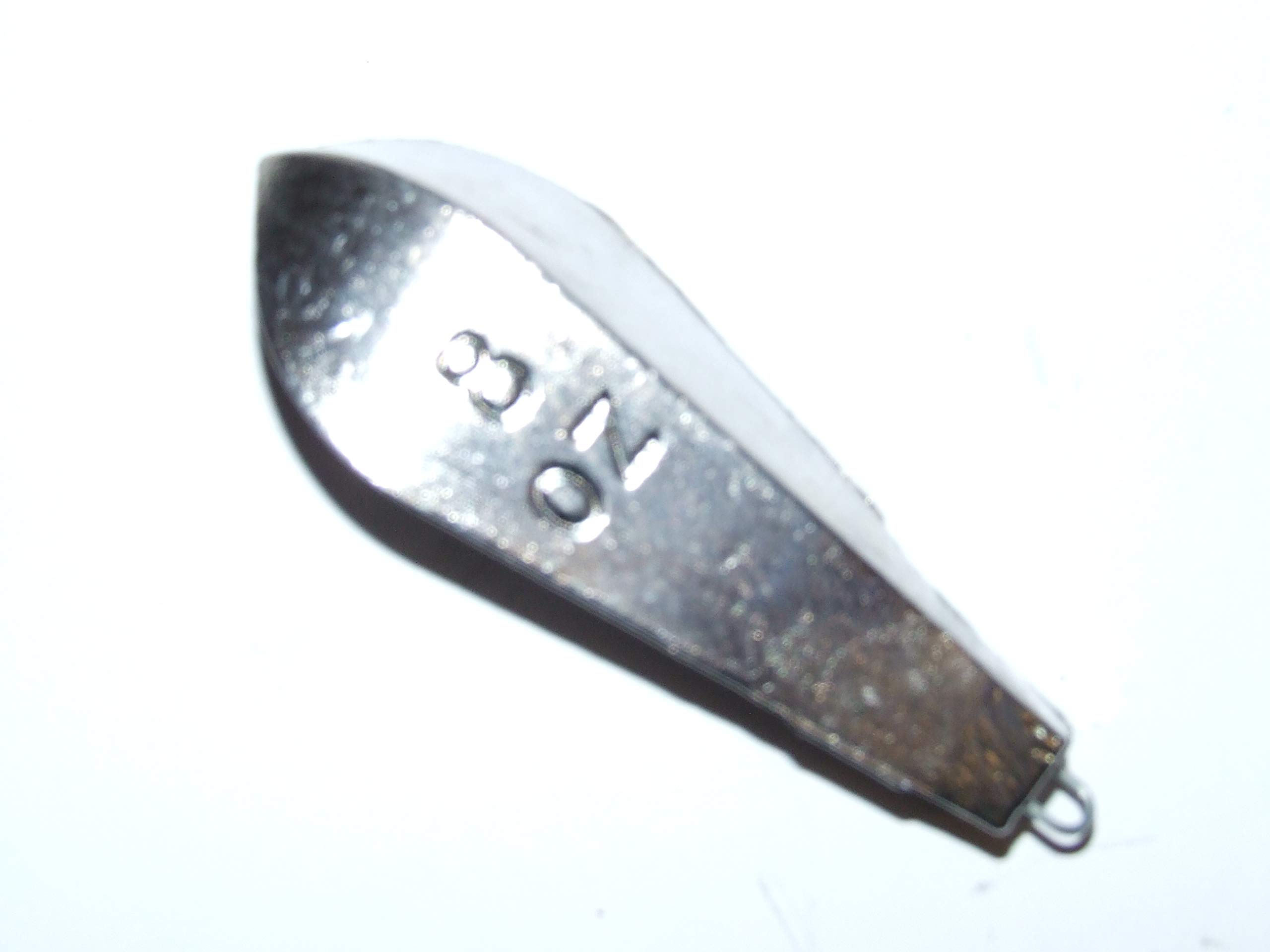 FFT PRO 8oz Bopedo Aquapedo Fast Drop Boat Bait Sea Fishing Weights Pack of 5 (8oz x 7)