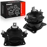 A-Premium Set of 2 Engine Motor Mount Kit Compatible with Honda, Acura | for Honda Accord 2003-2007 &amp; Acura TSX 2004-2008, L4 2.4L, Reduce Vibration and Noise, Precise Fit, Reliable Performance
