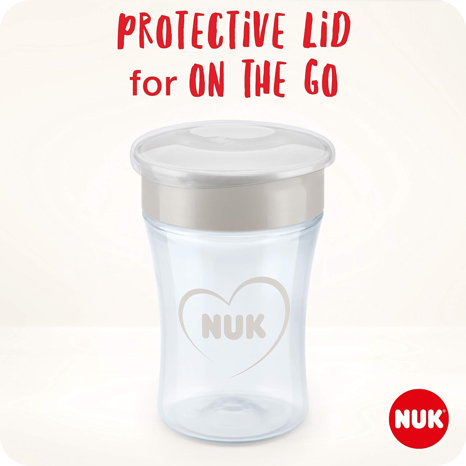 NUK Magic Cup Sippy Cup, Neutral - Image 5