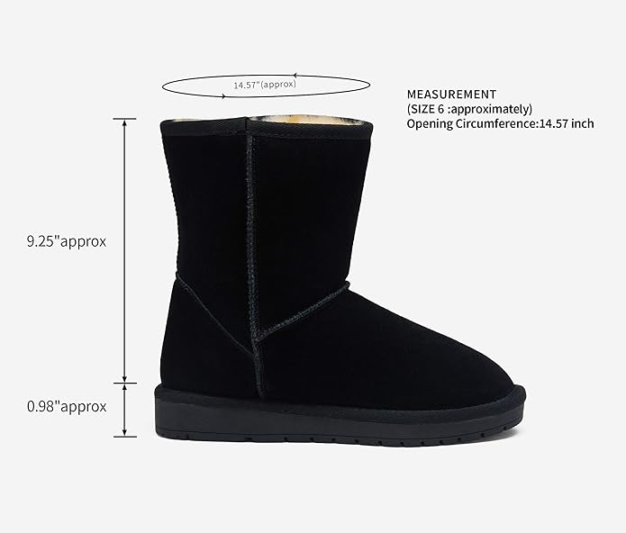 VEPOSE Booties Classic Outdoor Winter 987 Black