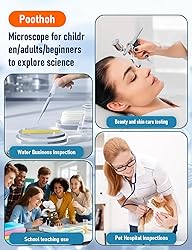 Binocular Compound Microscope 40X-2000X, Research