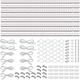 Barrina T5 Grow Lights for Indoor Plants, Full Spectrum Grow Light, 2ft 80W (8 x 10W), Plant Lights for Indoor Plants Growing