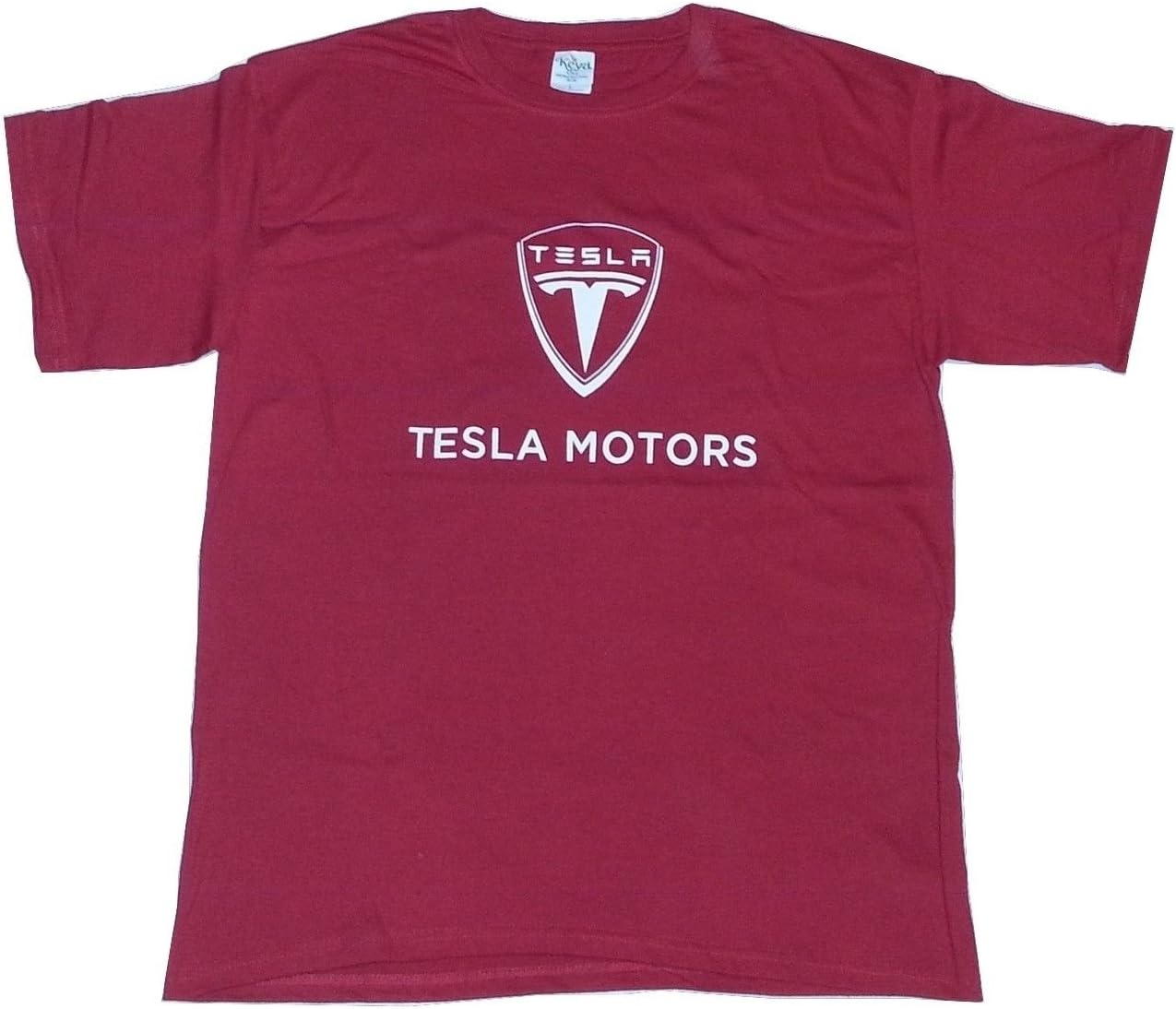 Tesla T-shirt, Tesla Motors Tee XLarge Red