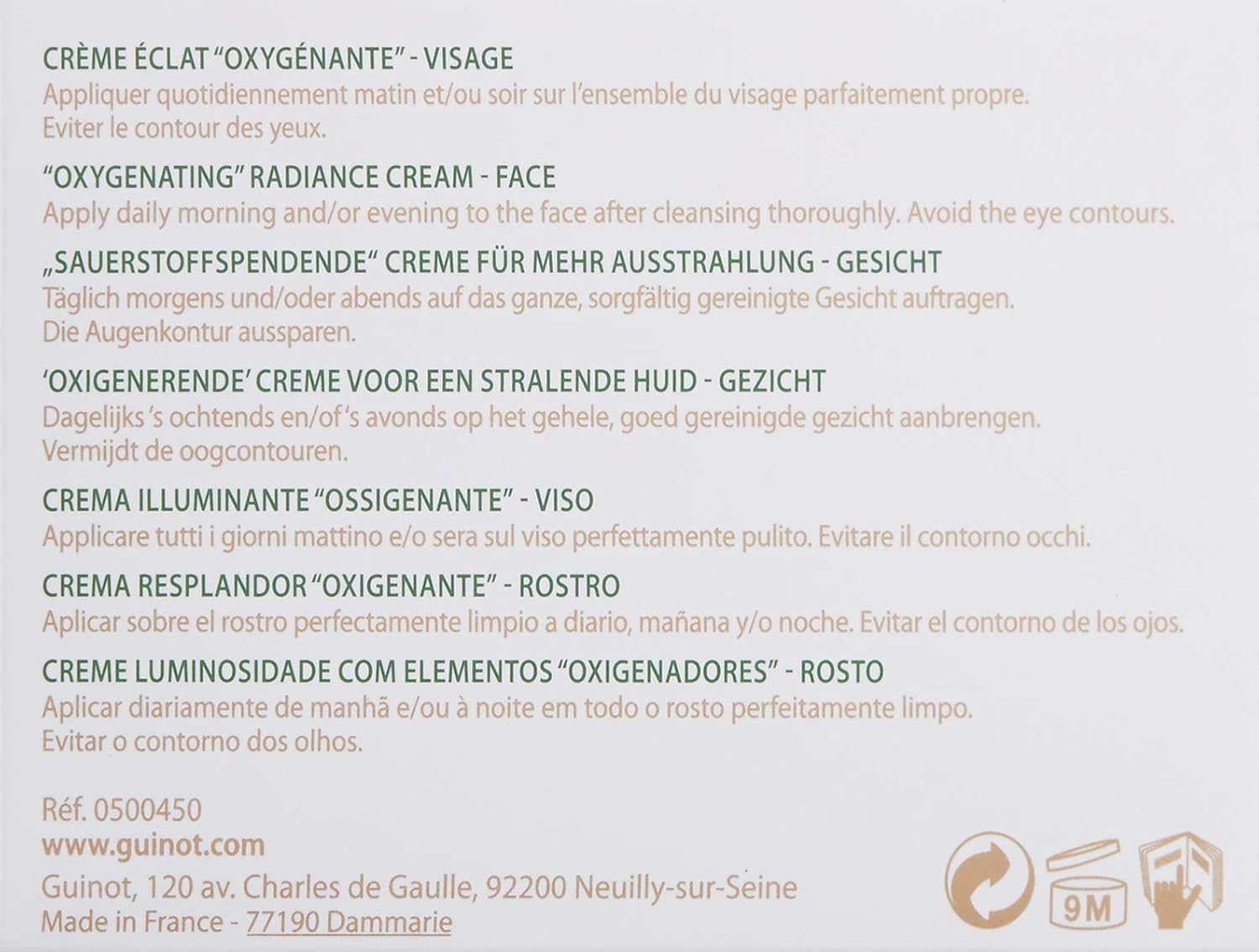Guinot Bioxygene 50 ml, Multicolour, 50 ml (Pack of 1) - Image 4