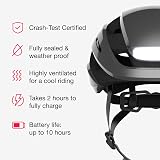 Lumos Ultra Smart Bike Helmet with Front Rear LED Lights and Turn Signals view 8