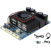 TPA3255 DSP PC UI 300W x 2 Stereo Bluetooth 5.3 High Power Audio Amplifier Board, DC18-48V AUX Input with Volume Control for Home Theater and Speakers DIY BDM8