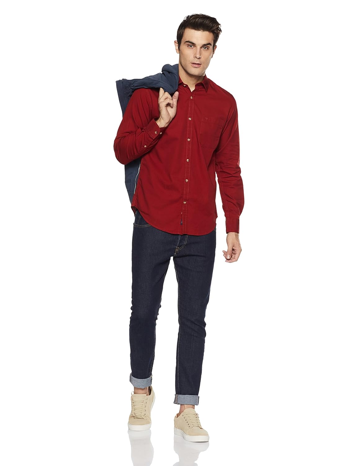 peter england men's casual shirt