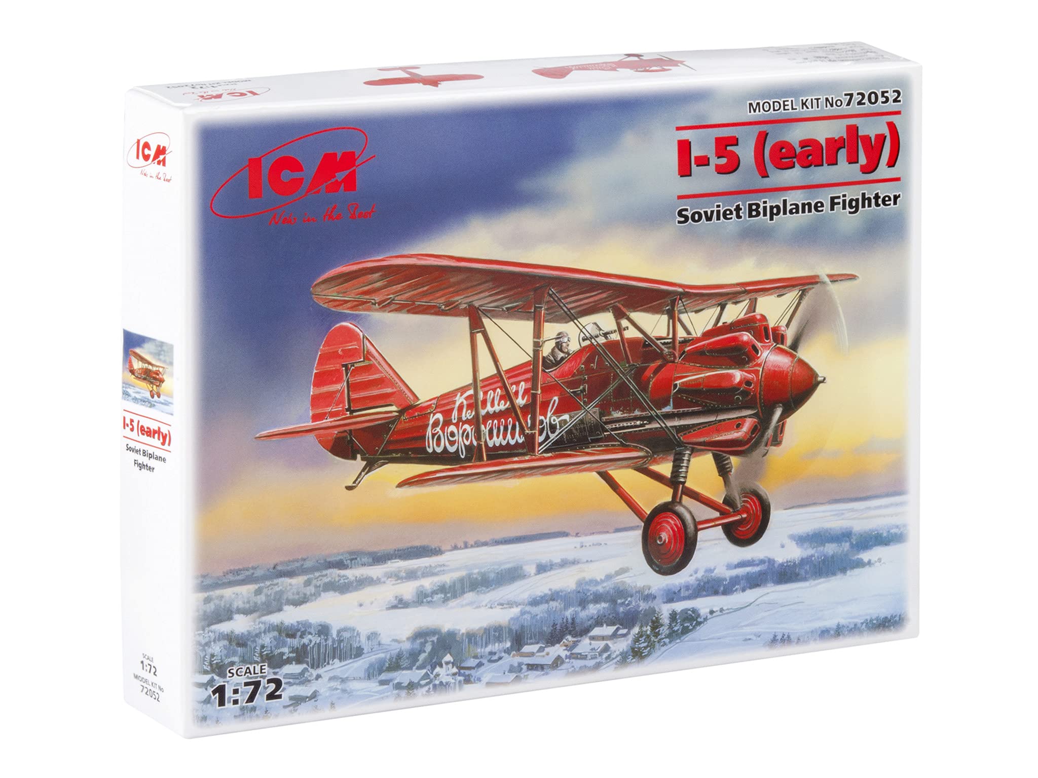 ICM 1:72 - I-5 (early), Soviet Biplane Fighter