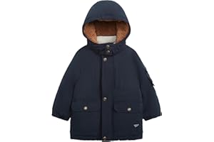 OSHKOSH B'GOSH Heavyweight Parka Jacket for Boys, Winter Coat with Hood
