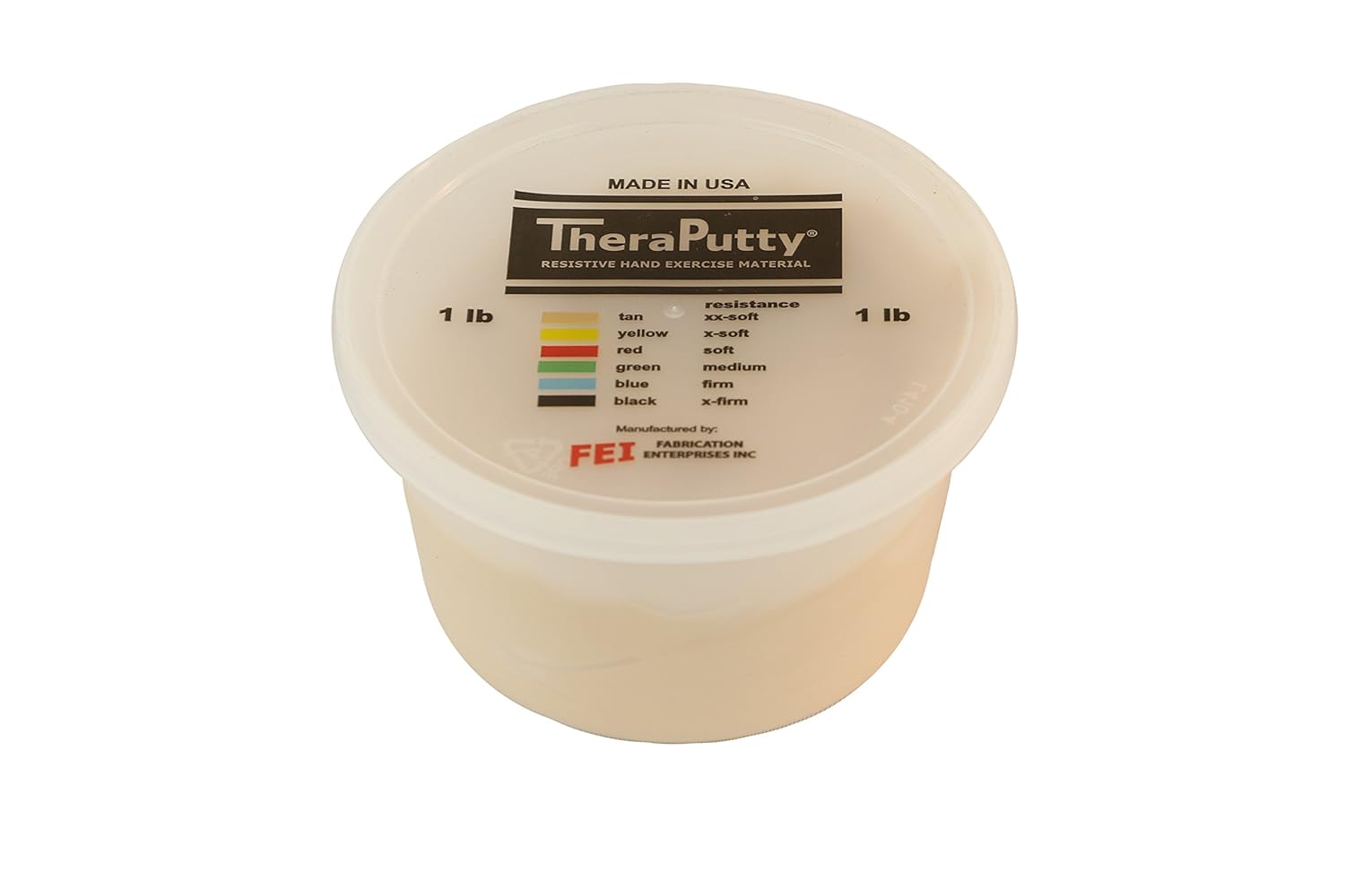Theraputty Scented, Vanilla, Tan, XX-Soft, 1 Pound: Health & Personal Care