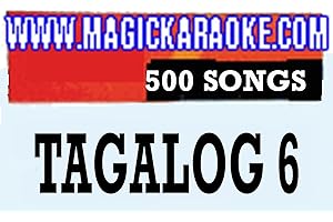 MAGIC SING"Tagalog-6" Song Chip - 500 Tagalog & English Songs WITH SONG LIST