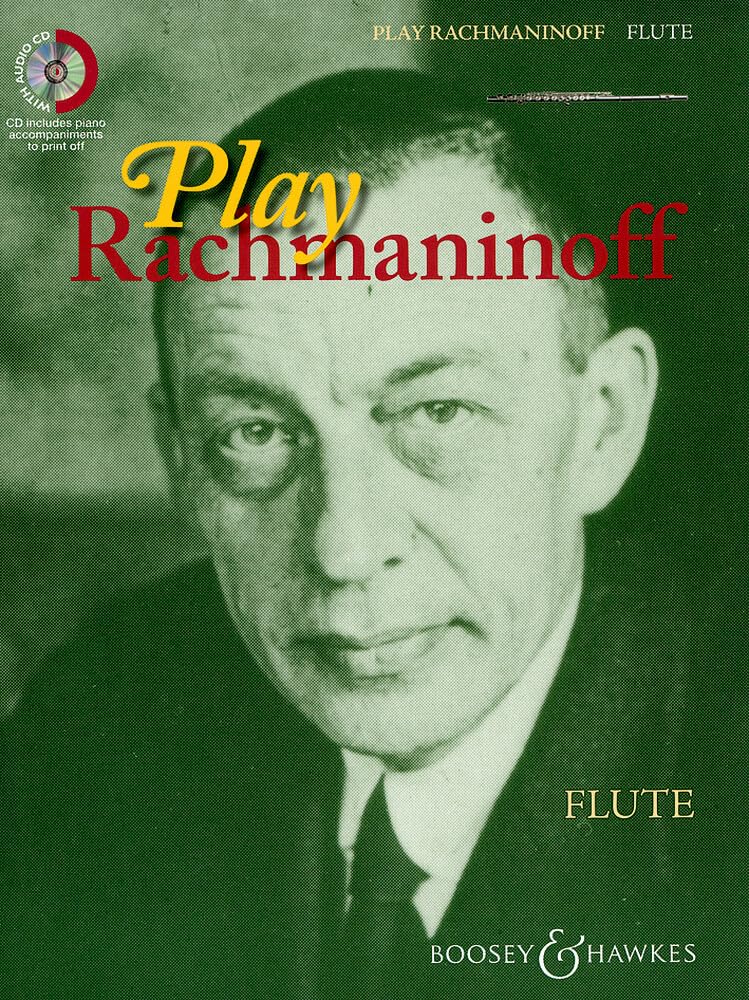 Play Rachmaninoff: 11 Oeuvres bien connues pour le niveau intermédiaire. flute and piano.
