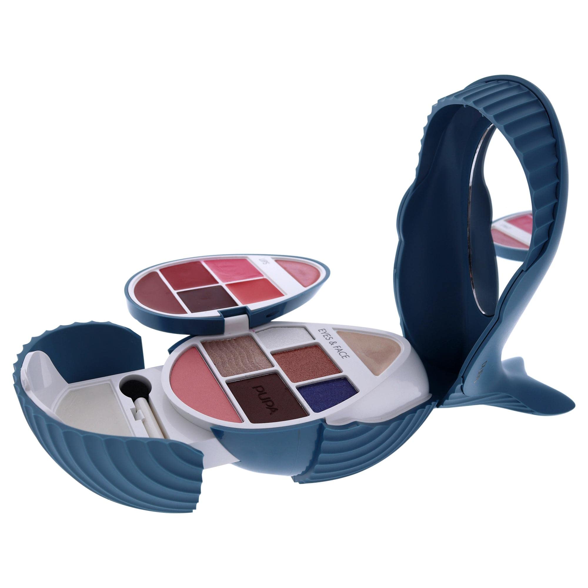PUPA Milano Whale 2 Make-up Set In Rot – Mit Lippencreme, Matt-Effekt & Glanz