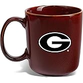 The Memory Company Officially Licensed NCAA 15oz Artisan Faded Rim Ceramic Coffee Mug - Premium Fan Drinkware with Team Logo, For Home, Office & Game Day