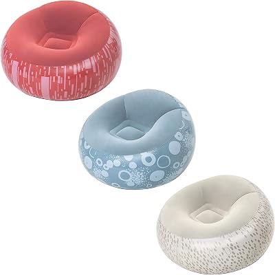 Bestway Air Chair 112x112x66 cm Inflatable Garden Furniture - Assorted Colors