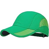 HH HOFNEN Quick Dry Baseball Cap Unstructured Running Cap Water-Resistant UPF 50+ Mesh Golf Sun Hats for Men Women