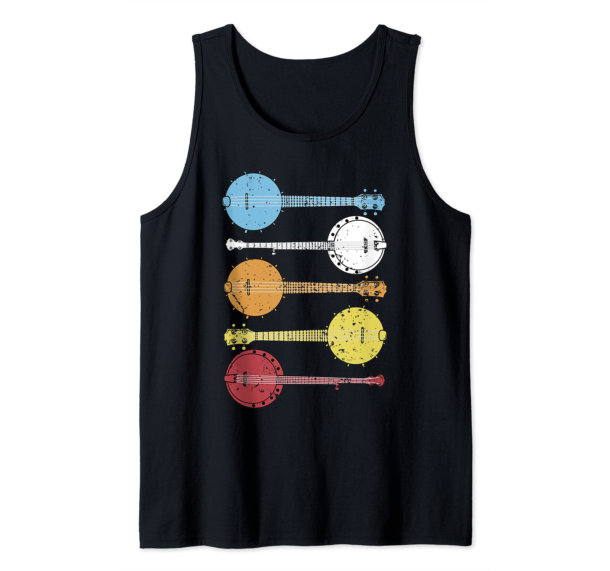 Banjo Player Country Music Banjo Music Bluegrass Banjo Tank Top