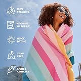 Dock & Bay Beach Towel Quick Dry Sand Free Large 160x90cm Coastal Candy view 2
