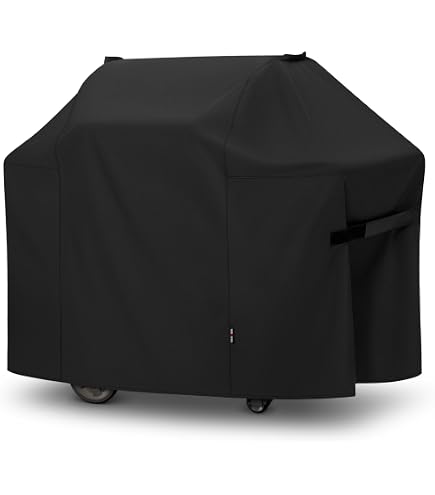 ROCKSHEAT Grillabdeckung 147x61x117 Cm – 600D Wasserdicht, Für Weber, Charbroil, Nexgrill U.a.