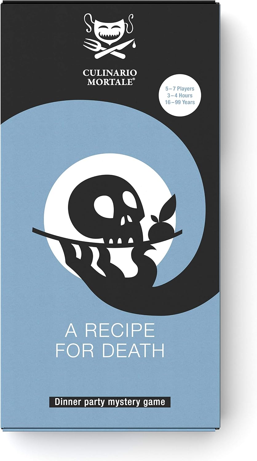 Culinario Mortale A Recipe For Death - A Modern Murder Mystery Party Game for 5-7 Players, Multicolor, Medium