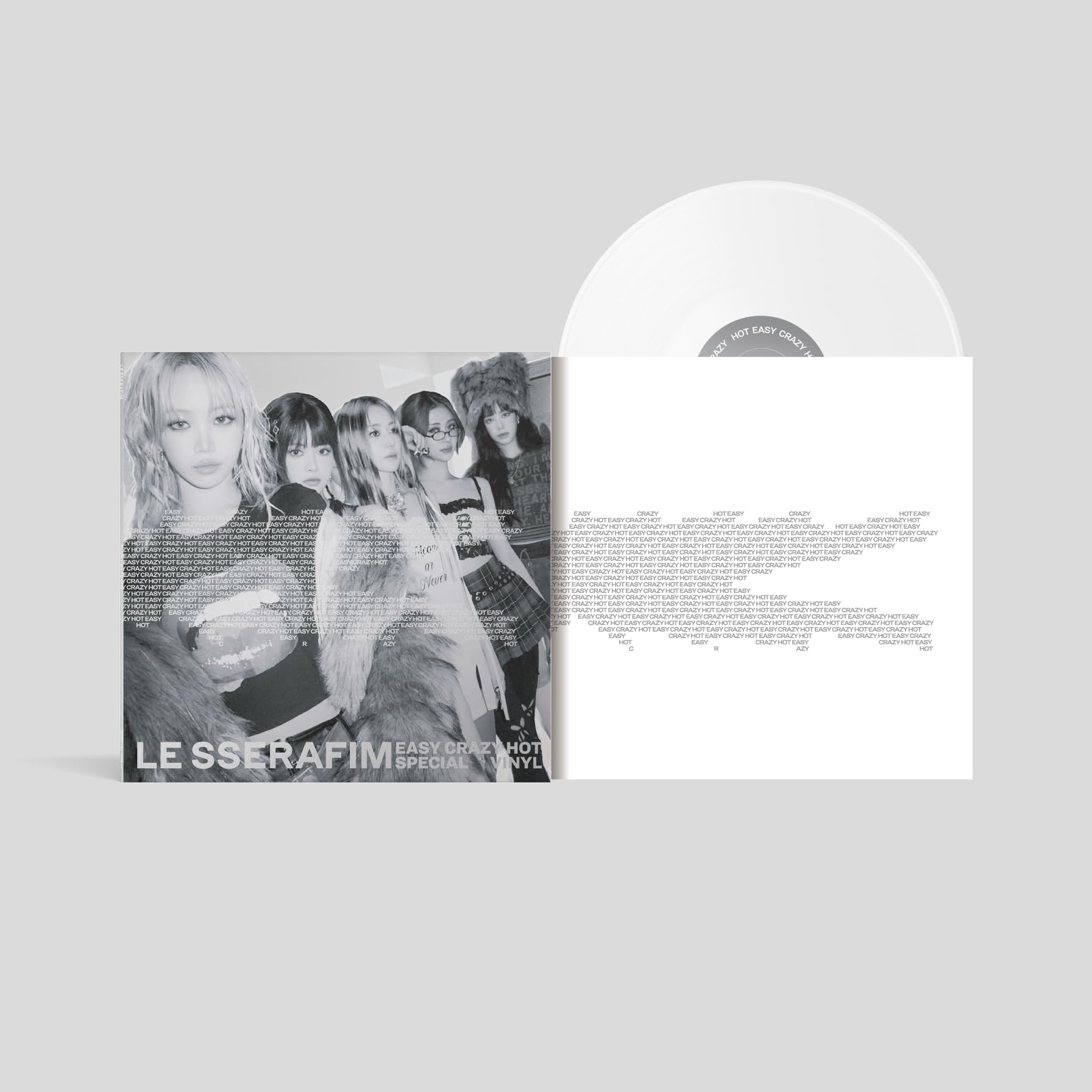 Photo 1 of 'EASY-CRAZY-HOT' SPECIAL VINYL[SILVER WHITE]