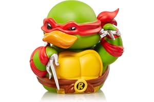 TUBBZ Boxed Edition: Teenage Mutant Ninja Turtles - Raphael Cosplaying Rubber Duck Vinyl Figure