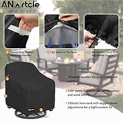 ANartcle Swivel Patio Chair Covers 2