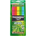 Dixon Ticonderoga No.2 Pencils, Assorted Neon, 10-Pack (4-Pack)