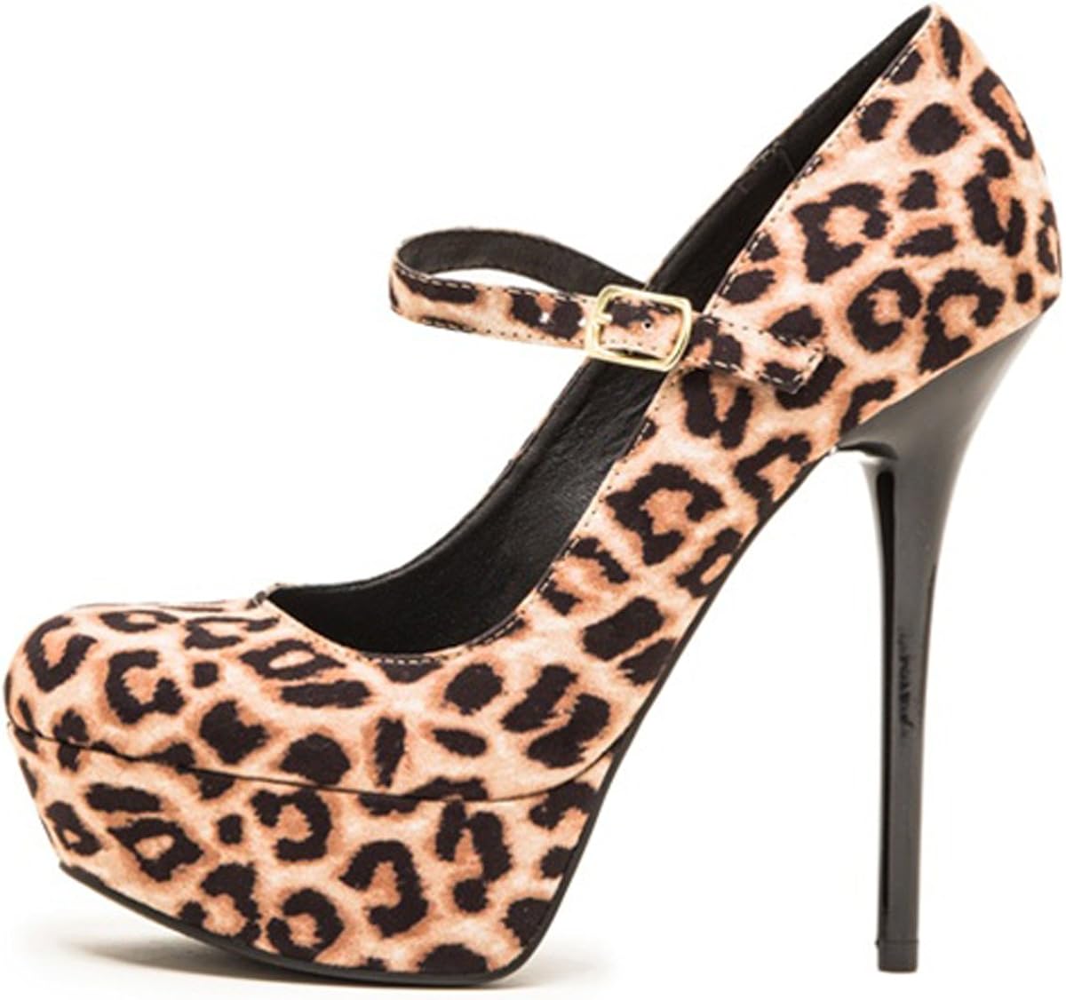 leopard mary jane pumps