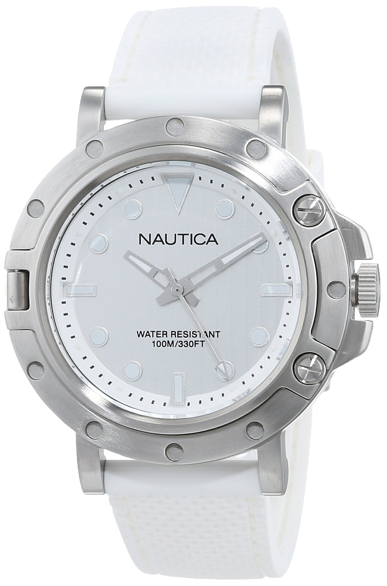 Nautica Women's Quartz Analogue Watch with Stainless Steel Strap NAD12548G