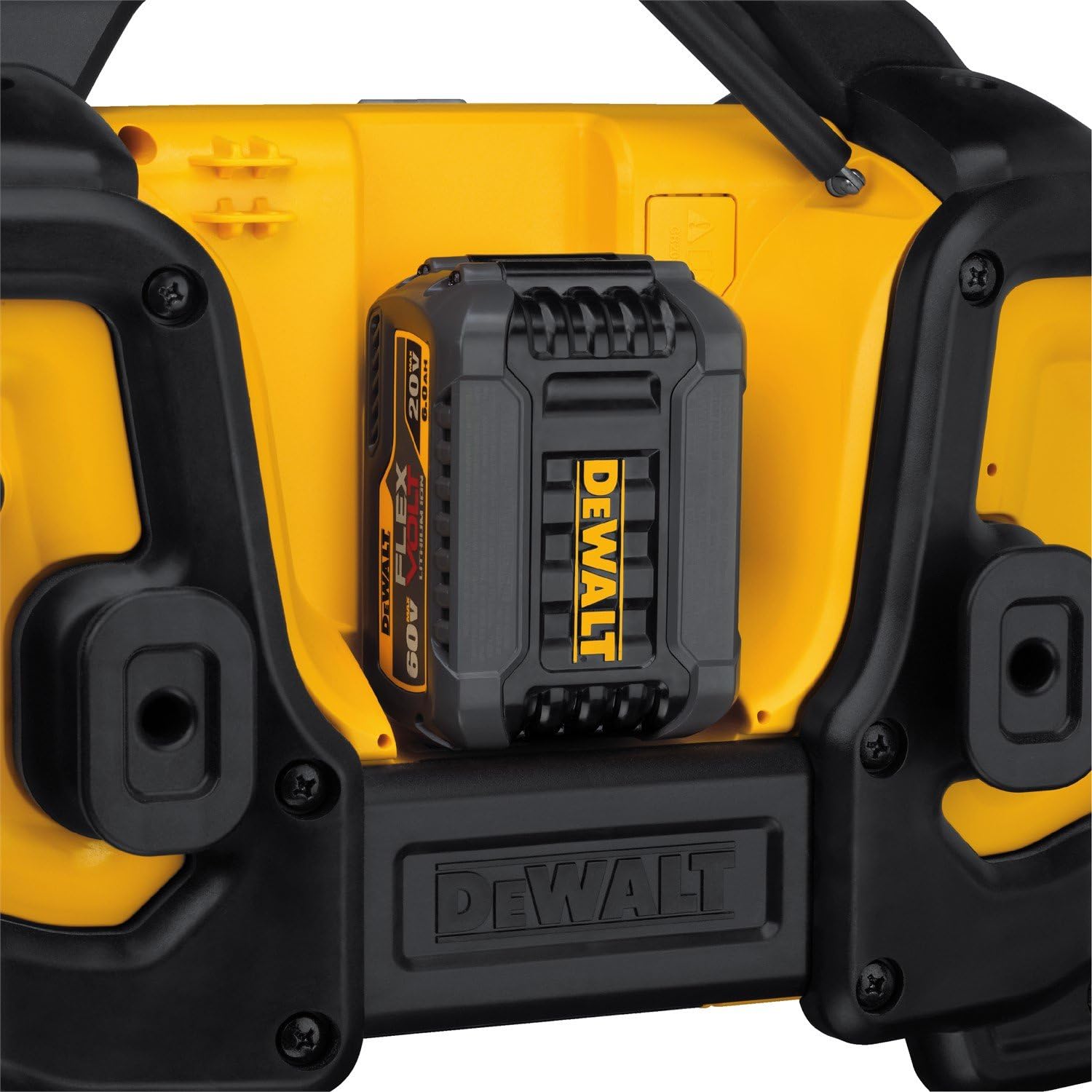 DEWALT 20V MAX Portable Radio & Battery Charger, Bluetooth (DCR025) - - 