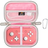 Aproca Case for 8BitDo Lite 2 Bluetooth Gamepad -Pink (Case Only) | Portable Storage Bag for Accessories