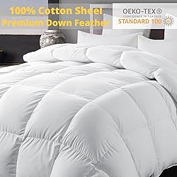 ELNIDO QUEEN® Feather Comforter Filled with