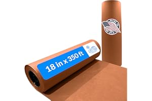 Reli. Pink Freezer Paper Roll | 18 Inch x 350 Ft - Bulk | Made in USA | Peach Freezer Paper Roll for Meat | Food Grade, Poly-Coated for Wrapping/Freezing Meat (Pink)