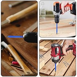 Piutouyar 7Pcs Magnetic Anti-Slip Drill Bit, PH2