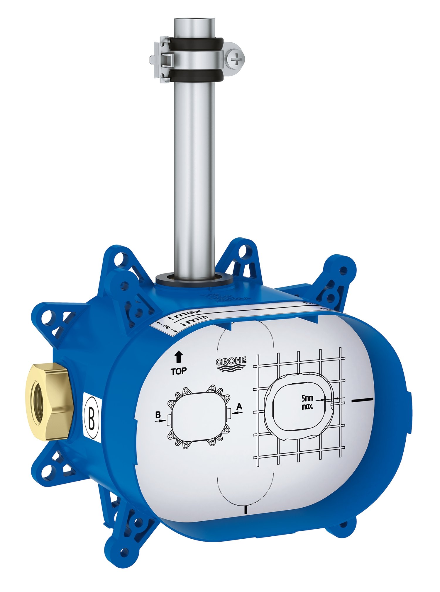 GROHE Rainshower Smartcontrol Rough-In Box for Head Shower Set 26 254 / 26 450 26264001