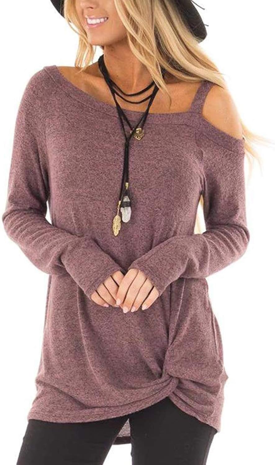 cold shoulder top amazon