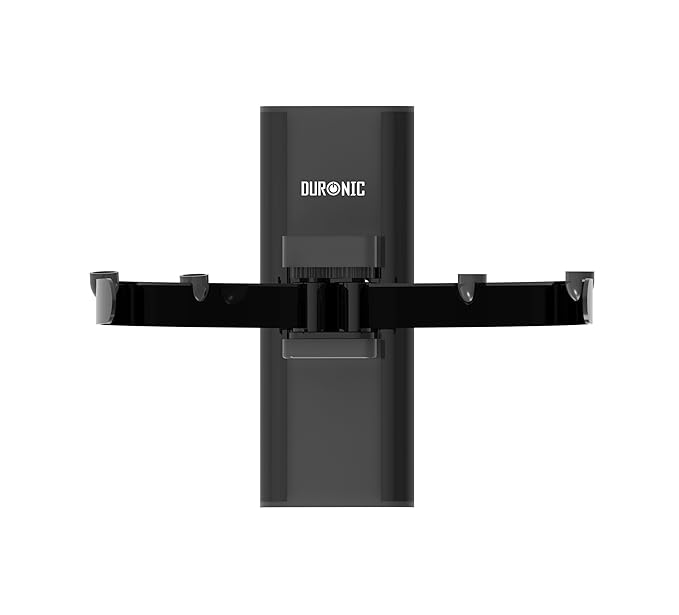 Duronic DS4044 Regal für Hi-Fi, Lautsprecher, DVD-Player, Sky, Sky HD, PS3, PS4, Xbox, Digibox – Verstellbare Größe