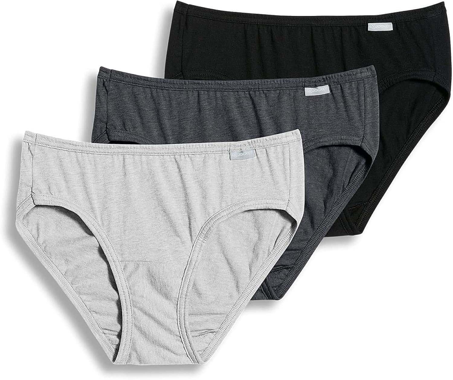 Jockey Women's Elance Bikini 3-Pack: Clothing