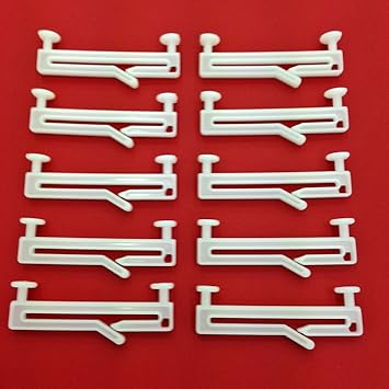 Easy-Shadow - 30 Stück Schlaufengleiter für 50 mm 50mm Schlaufen mit Schlitz - Gleiter 5 cm 5cm Innenlauf für Schlaufenschals