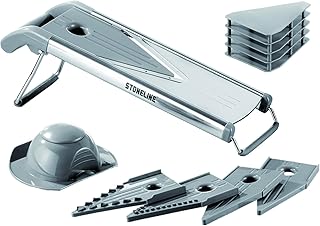 STONELINE V Hobel, Edelstahl, 9-teilig