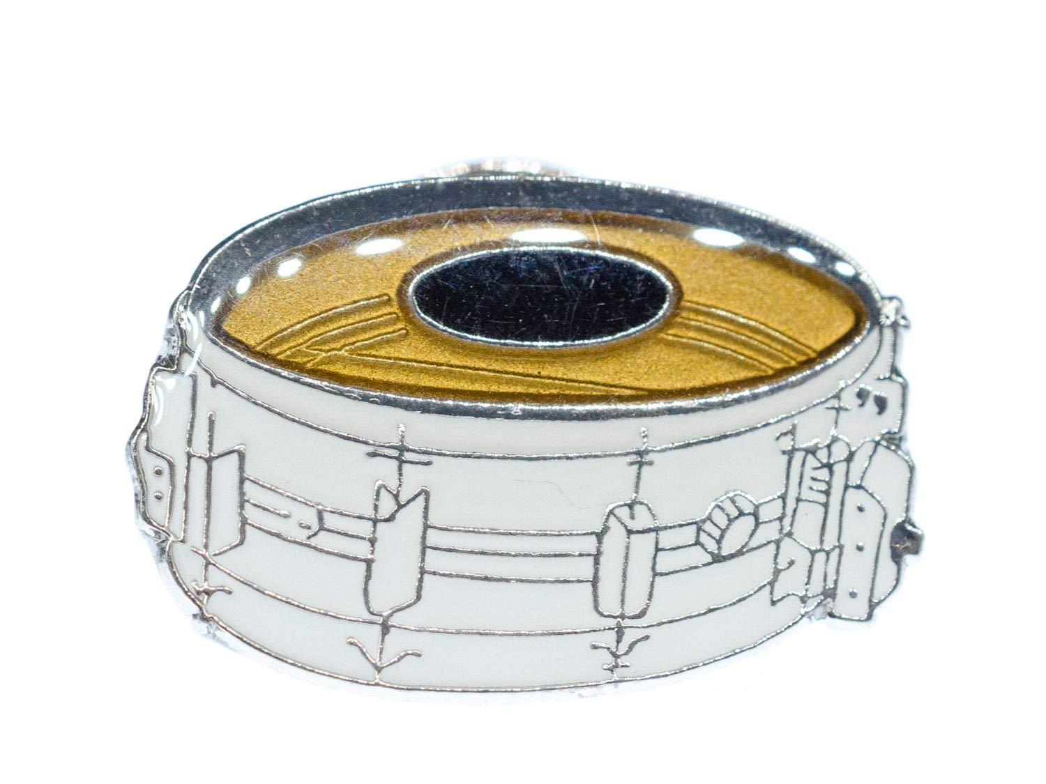 Drum Snare Drums Brooch Miniblings Pin Badge Button Music Percussion Drummer