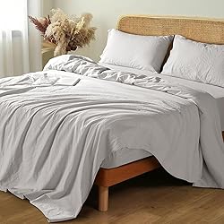 Shilucheng 100% French Linen Sheets - California