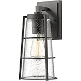 Z-Lite 1 Light Outdoor Wall Sconce 591M-BK