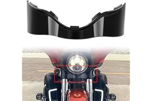 YDLMT Gloss Black Outer Batwing Lower Trim Skirt Fairing Fit for Harley Touring CVO Street Electra Glide Ultra Limited FLHX F