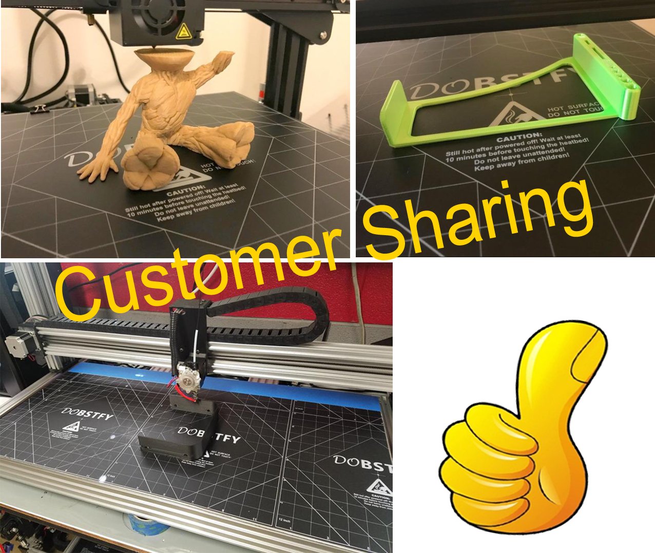 Ender 3 Heat Bed Platform Sticker Sheet, 235x235mm 3D Printer Hot Bed Build Surface Tape for 3D Printer Ender 3 Ender 3X - 2 Pack: Industrial & Scientific