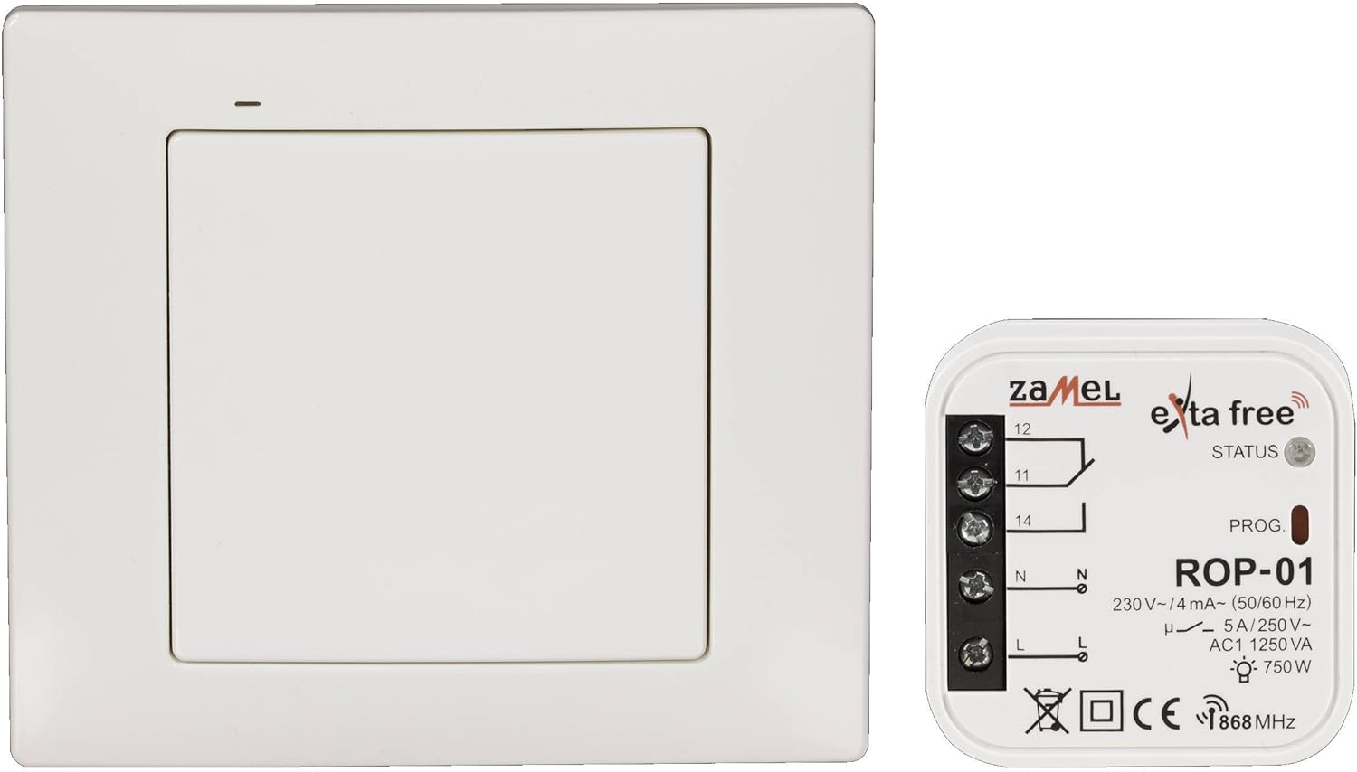 EXTA FREE wireless control set - lighting, 1 piece, RZB- 01 - Image 3